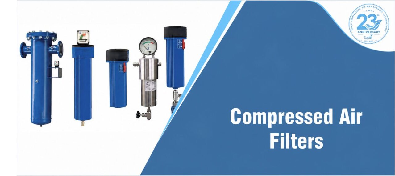 Compressed air filters from Systel Engineering Controls