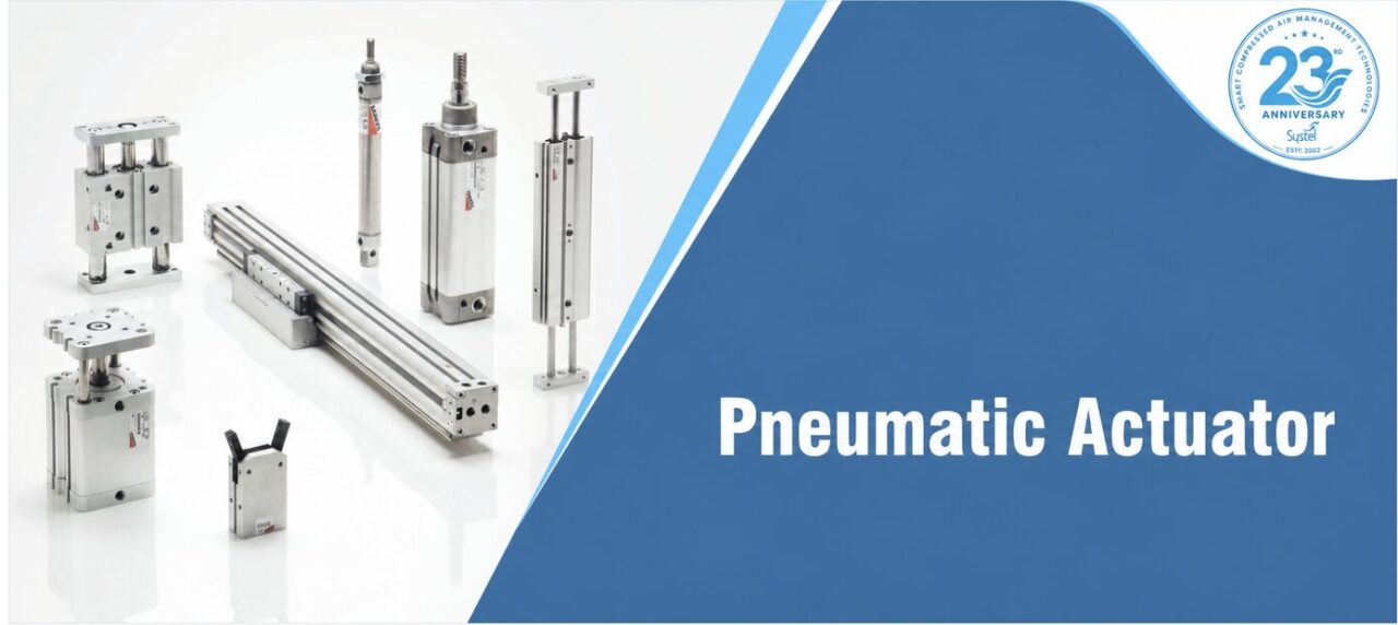 Pneumatic actuators and cylinders from Systel Engineering Controls